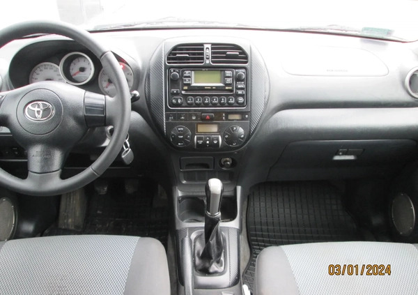 Toyota RAV4 cena 18500 przebieg: 283000, rok produkcji 2005 z Rybnik małe 301